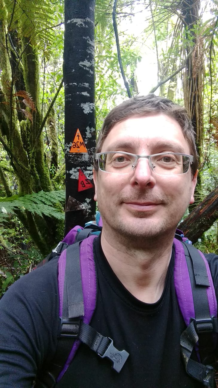 Octavian Grigoriu, founder of the Pupu Rangi Nature Sanctuary